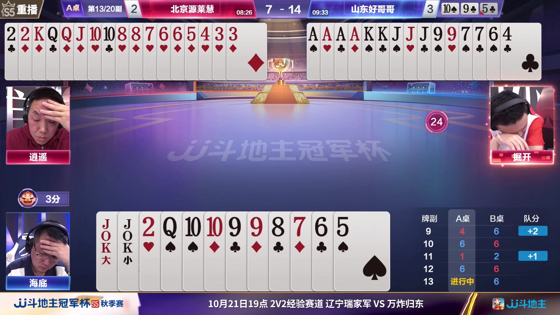 【2023-10-21 06点场】JJ斗地主官方：10月26日，秋季赛决赛西安见