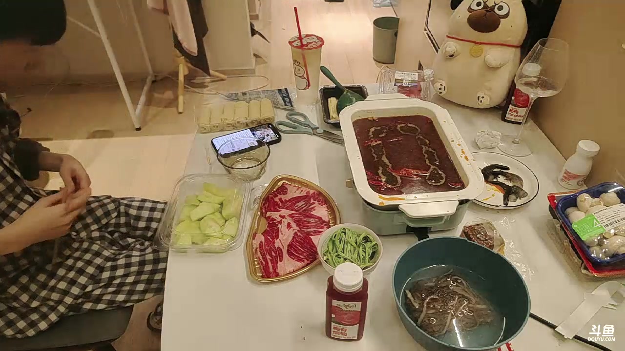【2023-10-21 18点场】大胖狗koko：今天吃火锅 一起买菜！