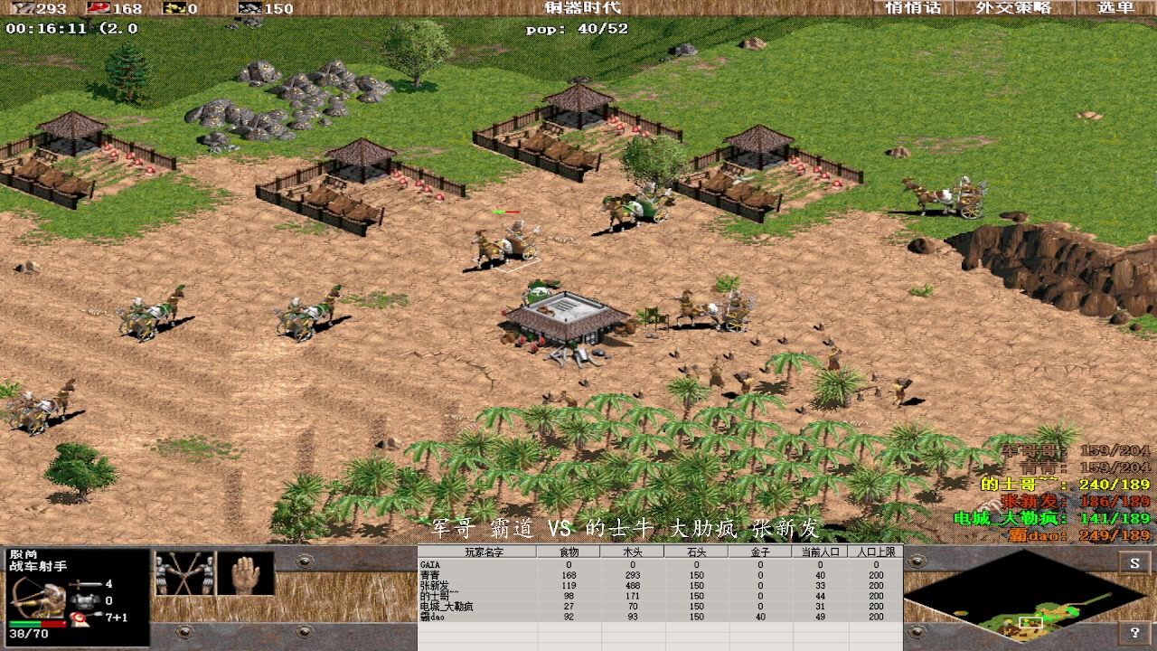 军哥 霸道 0  VS 3 的士牛 大肋疯 张新发