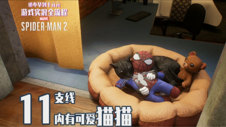 11『漫威蜘蛛侠2』内有可爱猫猫的支线