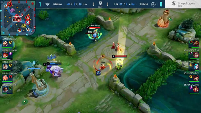 斗鱼XHW VS 苏州KSG第2局-2023挑战者杯常规赛