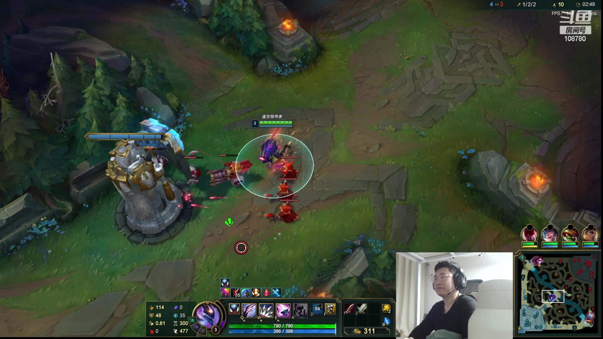 【2023-10-24 02点场】兮饭锐雯：无限火力狂少来也