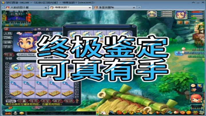 梦幻西游终极鉴定可真有手