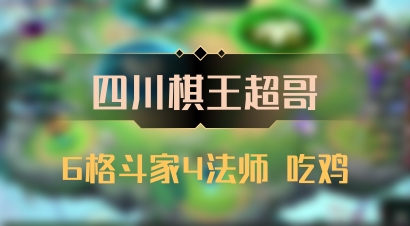 【四川棋王超哥】6格斗家4法师 吃鸡