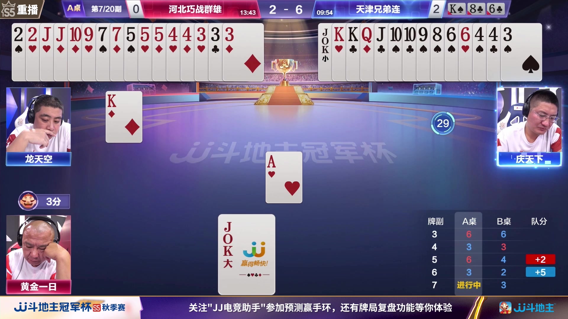 【2023-10-25 07点场】JJ斗地主官方：10月26日，秋季赛决赛西安见