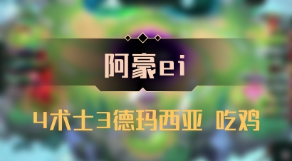 【阿豪ei】4术士3德玛西亚 吃鸡