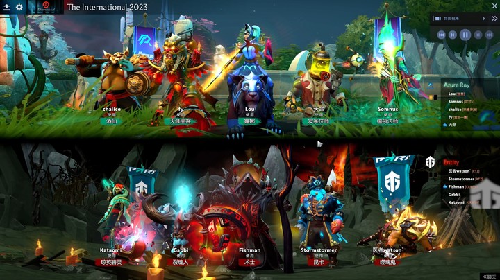 【枫哥解说TI】小组赛 AR VS Entity 第二场（还是有惊无险）