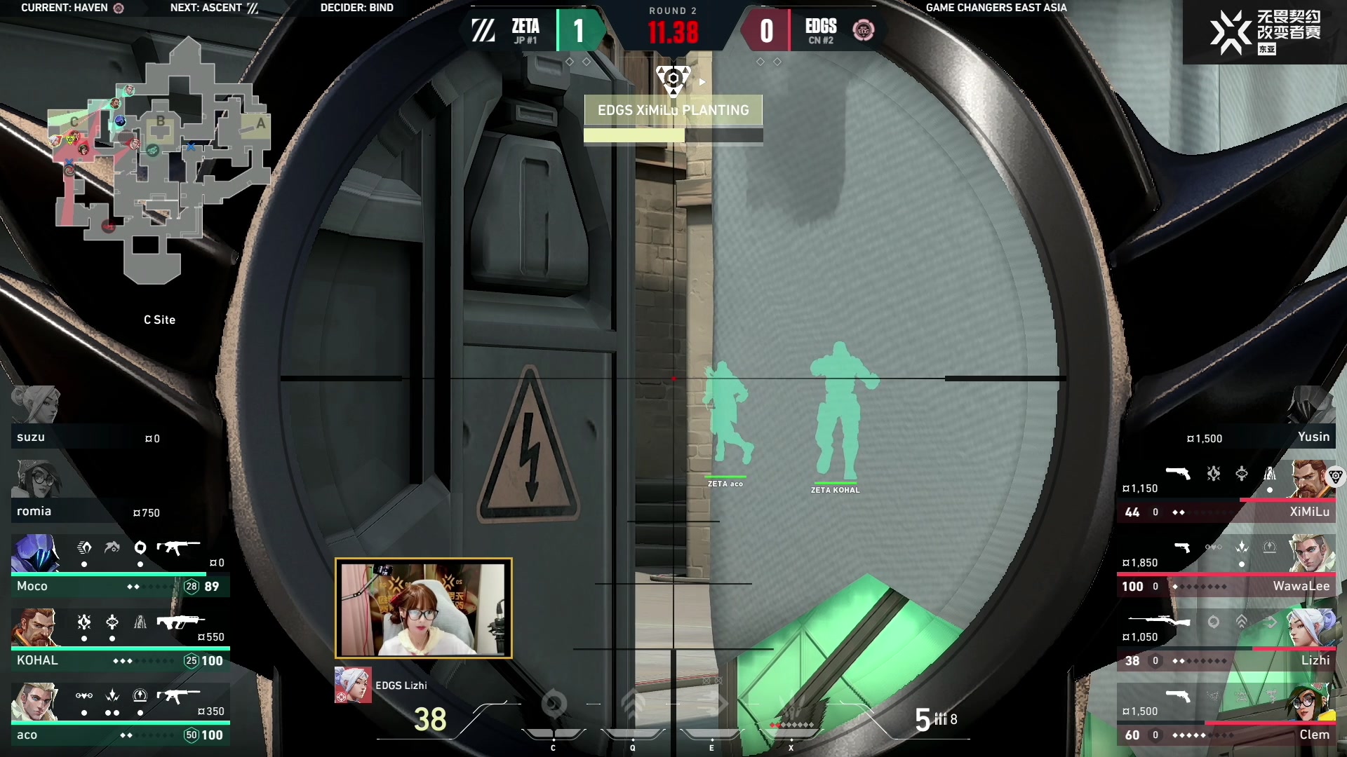 【2023-10-27 13点场】yjjimpaopao：今日观赛节目 EDGS vs ZETA