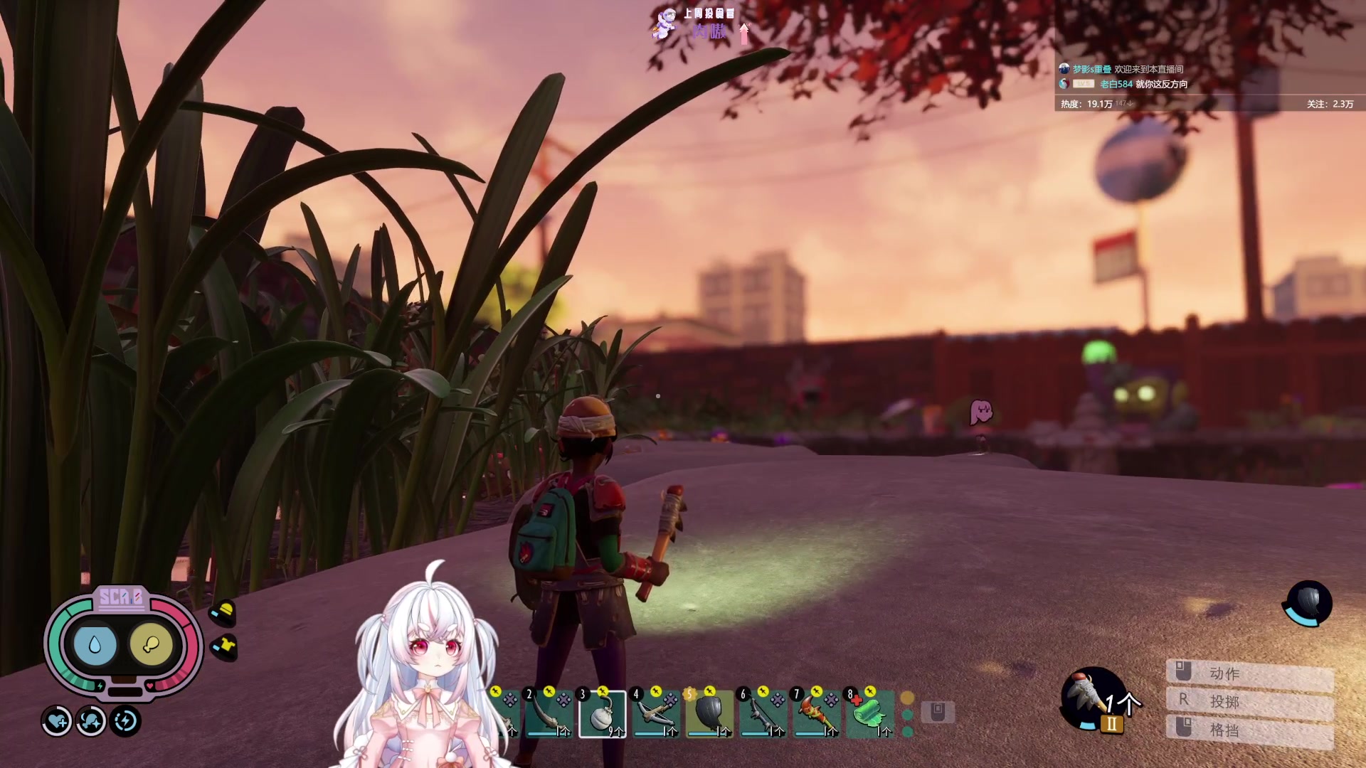 【2023-10-28 01点场】小猪哼x：小小哼历险记~打虫子~盖房子！5点打僵尸