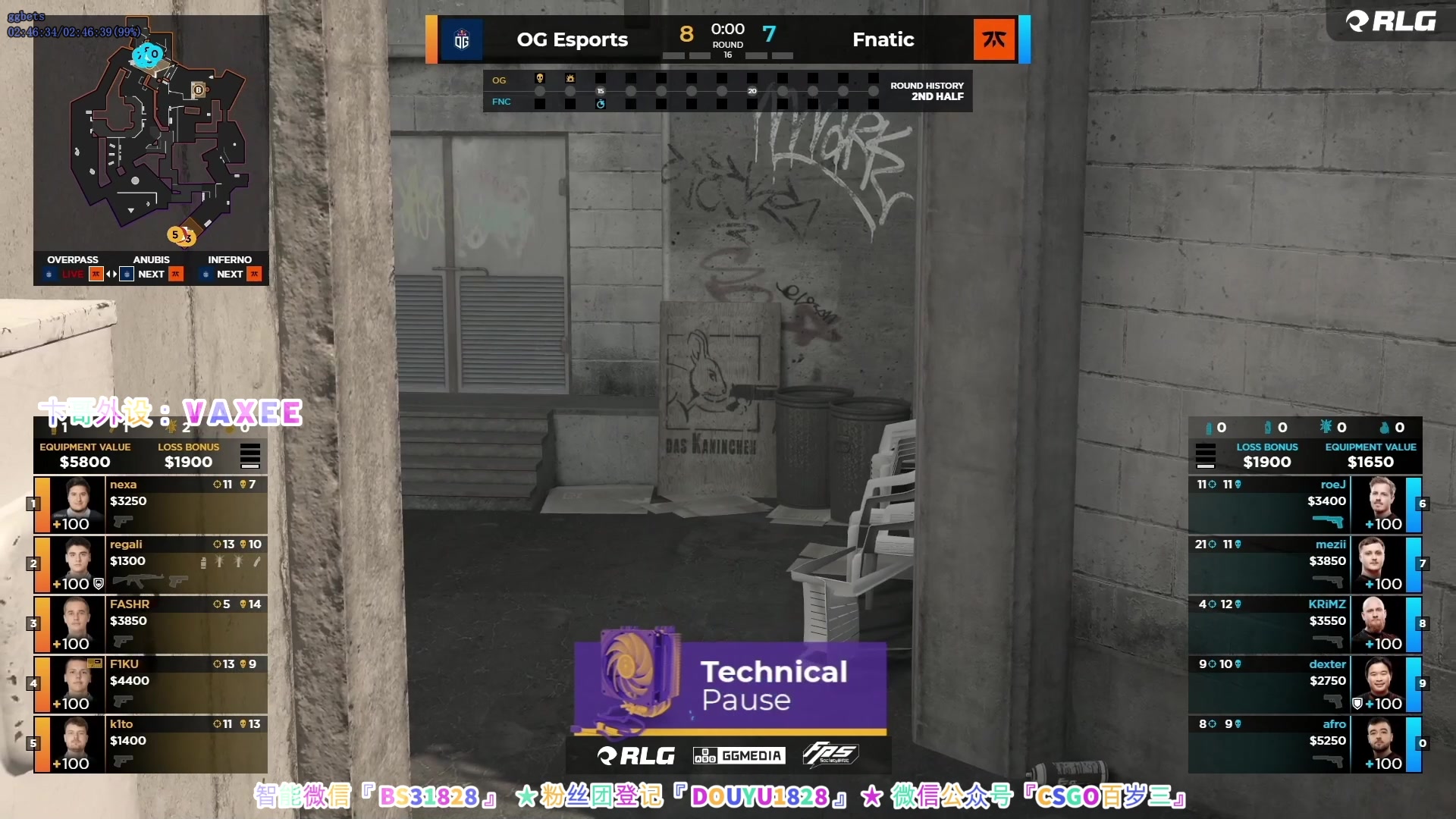 【2023-10-28 23点场】CSGO百岁三：等FAZE vs Monte