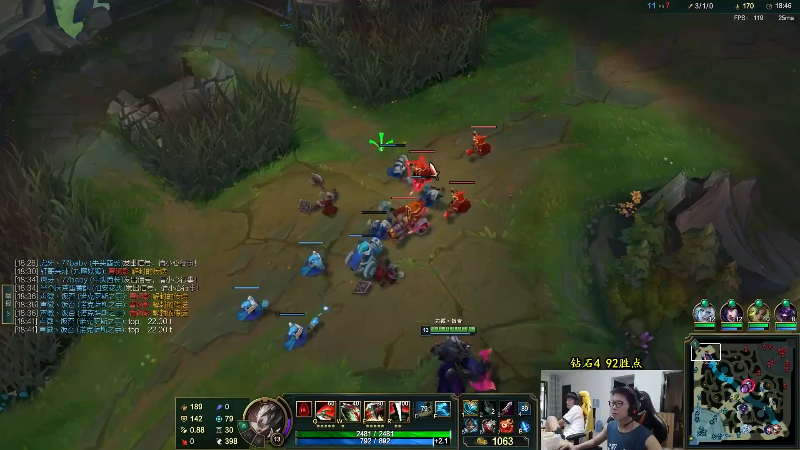 【英雄联盟】余小C真的很强的精彩时刻 20231031 08点场