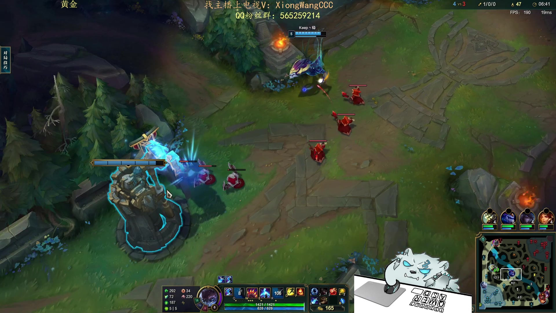 【2023-11-01 22点场】熊王c：当前录像（每天下午六点来）