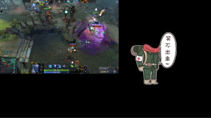 惨兮兮dota2五号位萨尔干扰者败北提名，中单蓝猫风暴之灵没啥存在感，四号位术士开局就大劣势三路崩还憋点金也是可以
