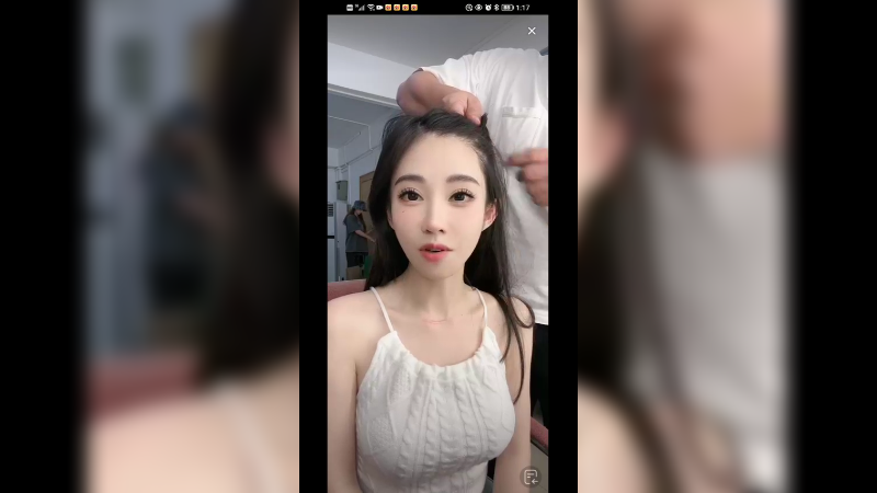 冯提莫要做头发化妆拍广告