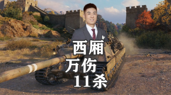 【坦克世界】大神西厢万伤217临危不惧