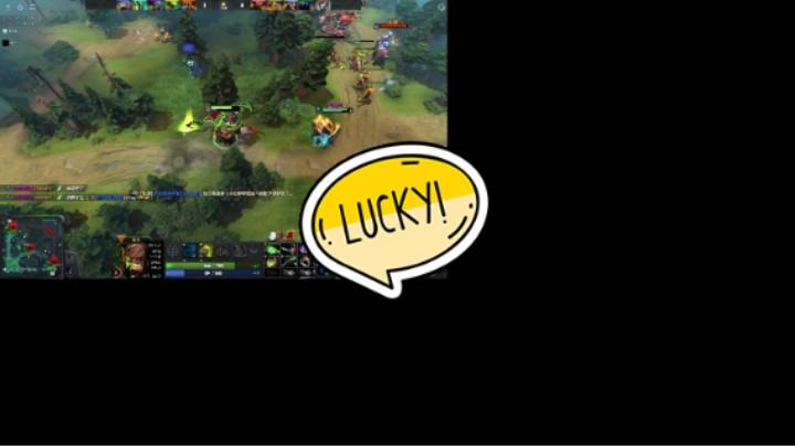 得意洋洋DOTA2五号位屠夫帕吉稳稳的mvp，下路伐木机直接给我送成了一号位？哈哈哈