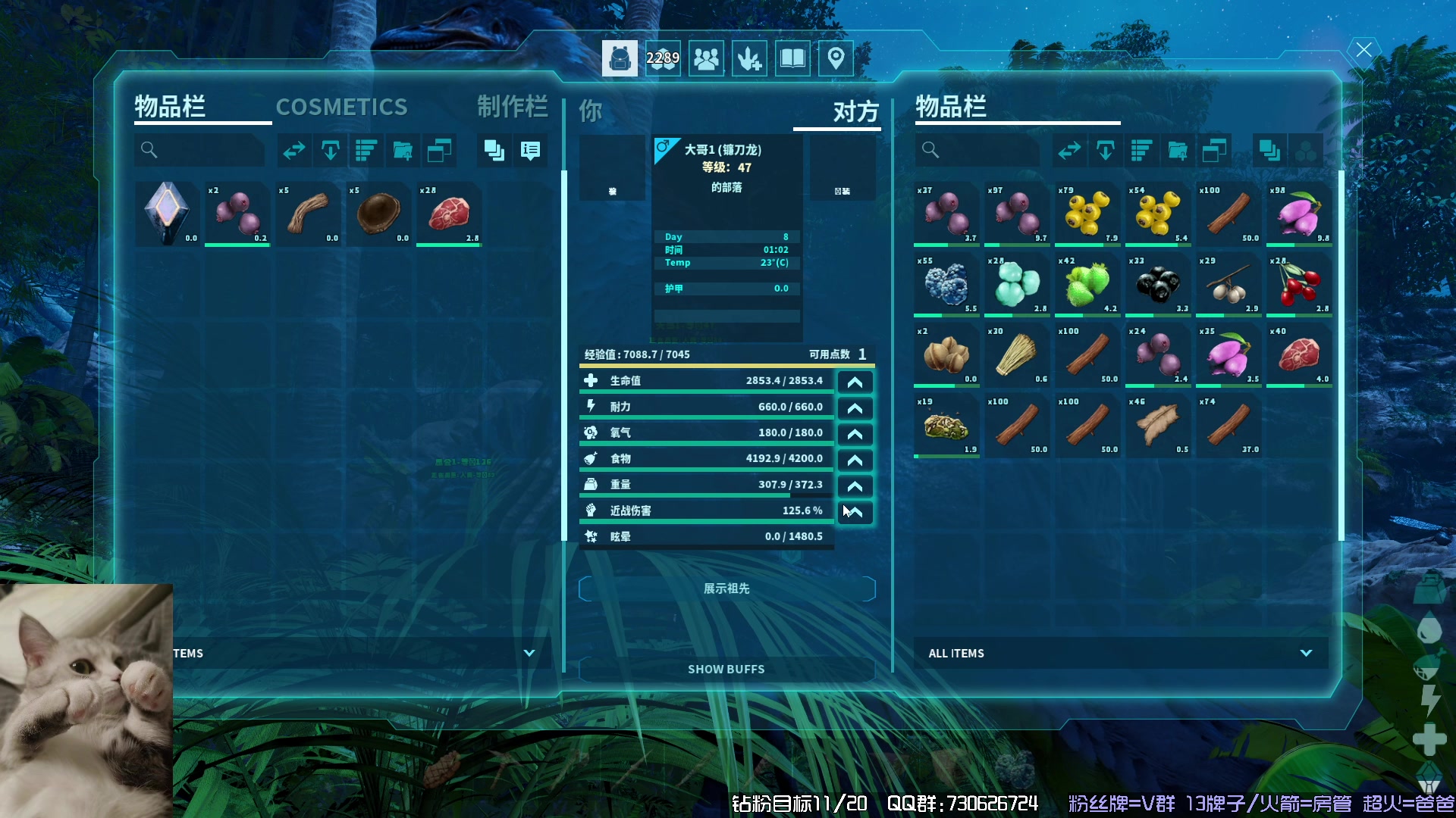 【2023-11-03 19点场】东方不败Athena：方舟，十一月生存，喵~