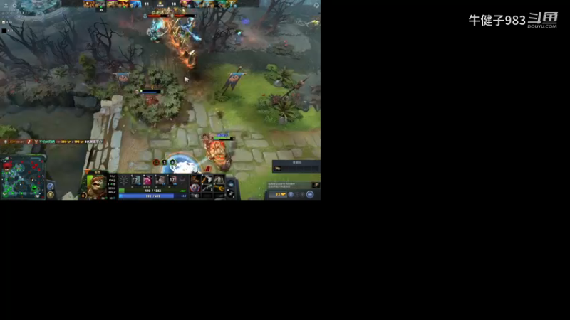 美滋滋DOTA2三号位屠夫帕吉躺赢