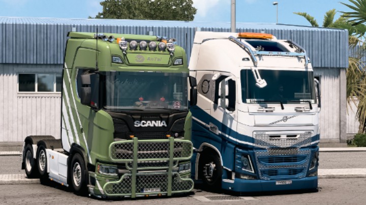 欧卡 | AnTai Logistics November Convoy | ETS666 20231103