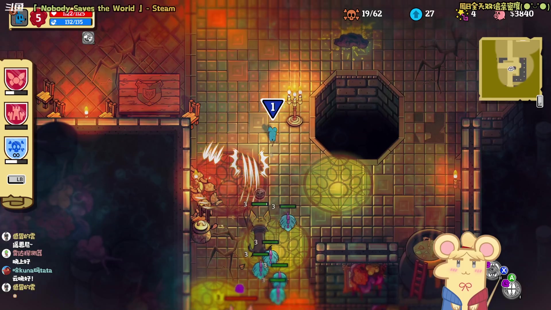 【2023-11-05 22点场】哈尼她姐：【钻石双倍】我来拯救世界！