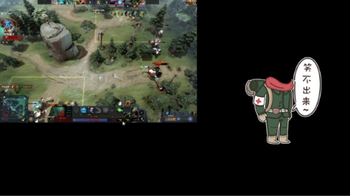 惨兮兮活久见DOTA2五号位萨尔干扰者遇见2个2人黑互喷互送三路崩哈哈哈