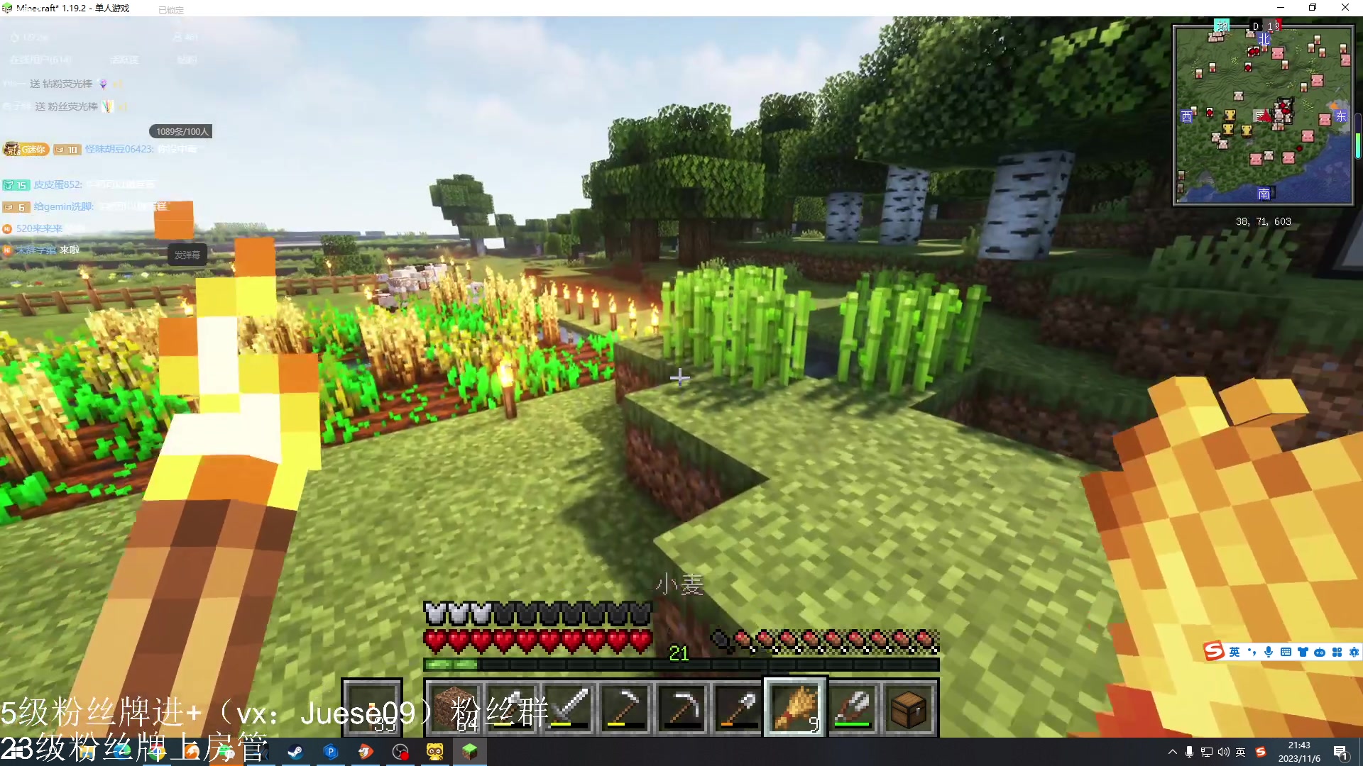 【2023-11-06 21点场】小角色ovo：小游戏天才来喽！