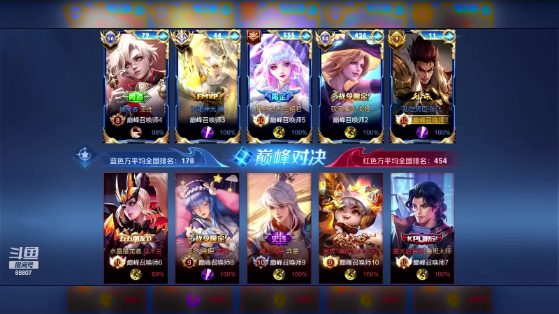 【2023-11-07 18点场】DYG易瞳：巅峰赛2450混第一88807