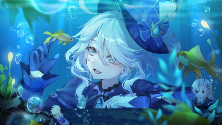 芙宁娜0+1深渊3水实战演示