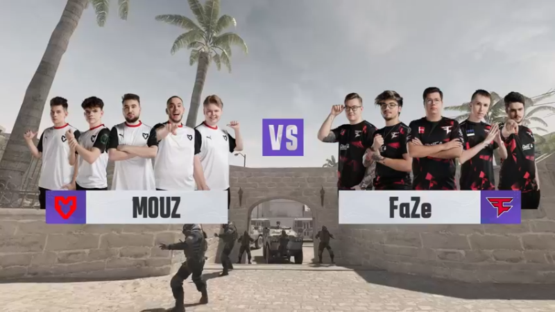2023 CAC亚洲邀请赛 FaZe vs MOUZ BO3 第一局