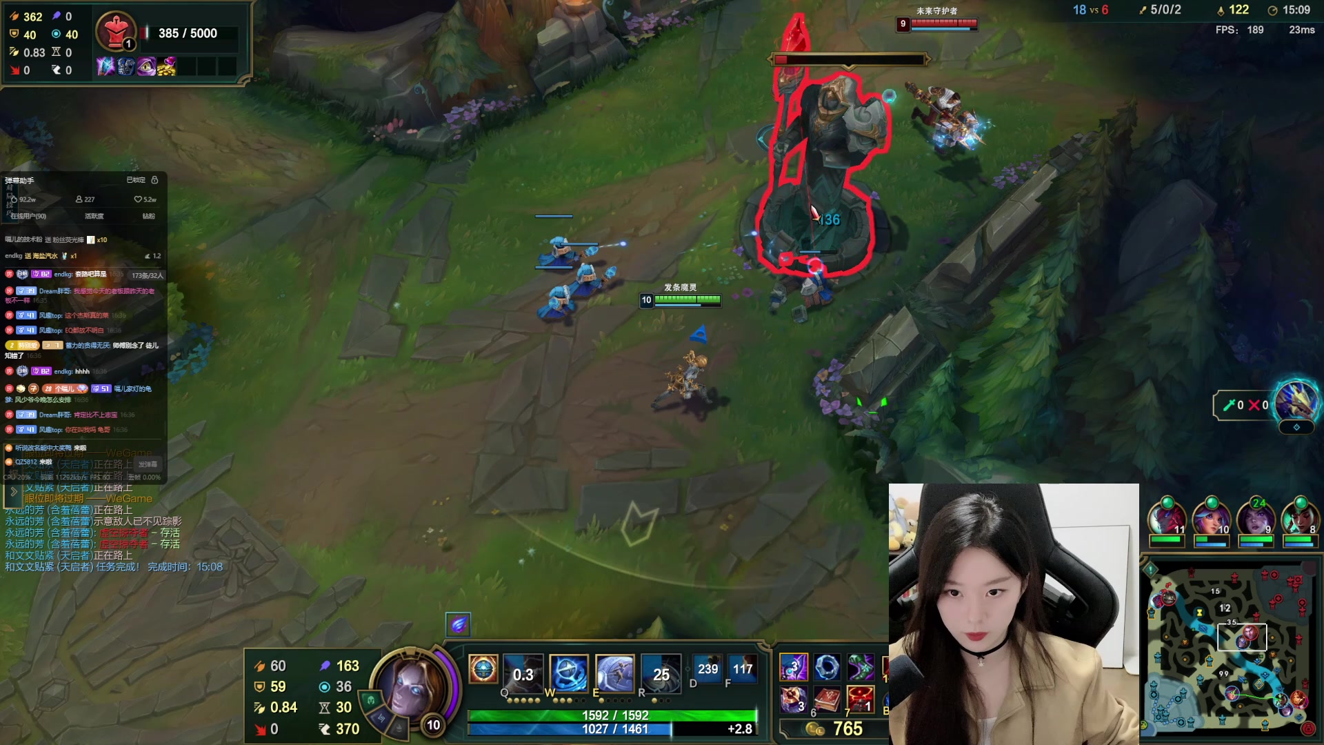 【2023-11-10 16点场】她打了个嗝儿：全网最凶奥利安娜排位日记