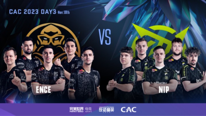 2023 CAC亚洲邀请赛 ENCE vs NIP BO3 第三局