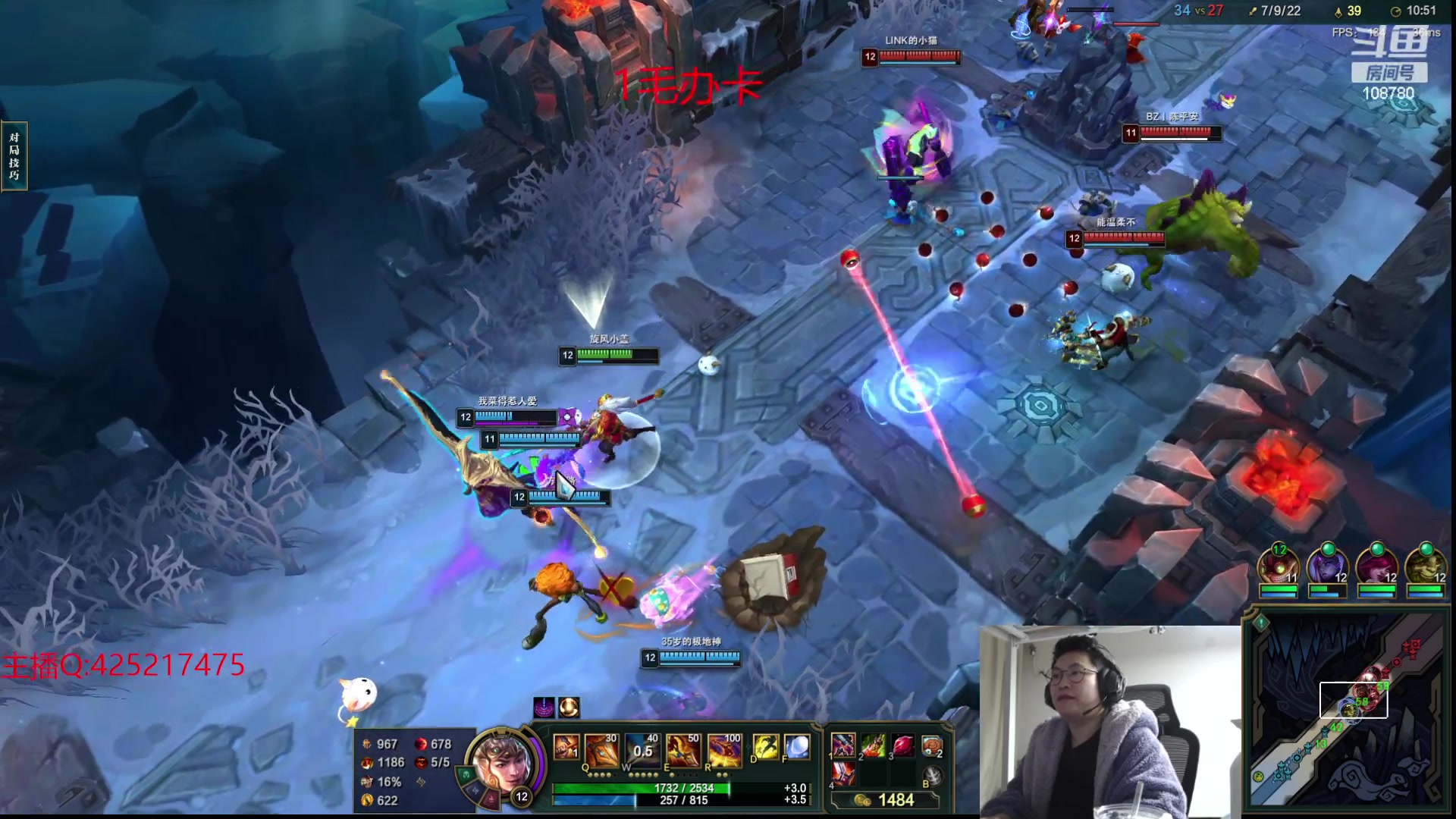 【2023-11-11 04点场】兮饭锐雯：大乱斗狂少来了