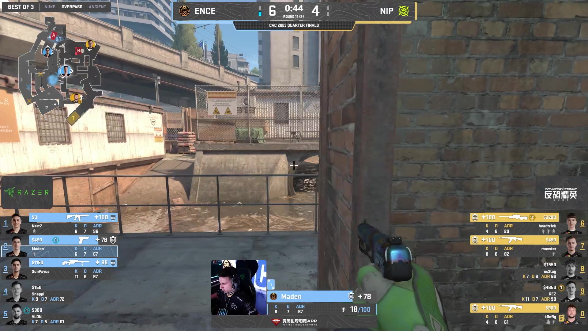 【2023-11-12 08点场】CSGO馒头：早期胖子双倍亲密度