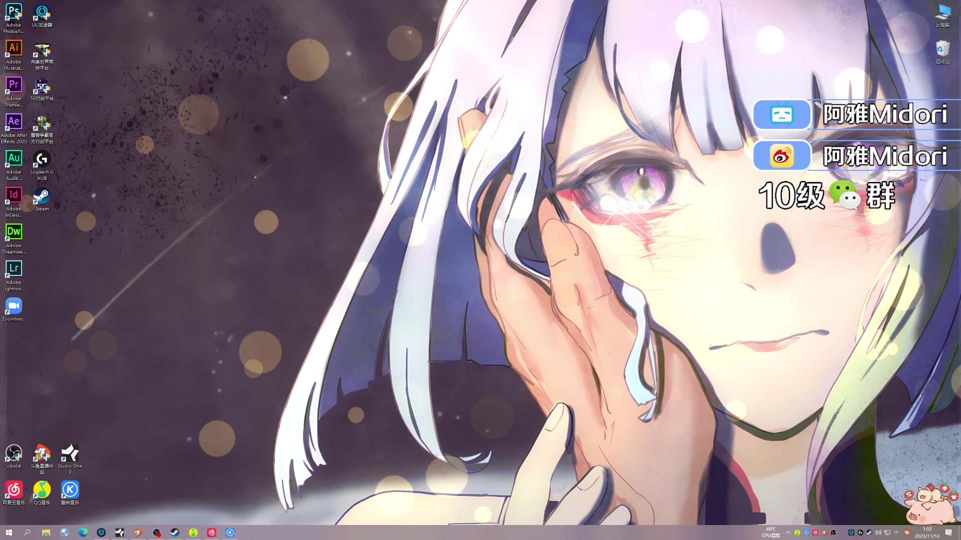 【2023-11-12 00点场】阿雅Midori：【钻粉双倍】重生之重生错了当凉凉主播