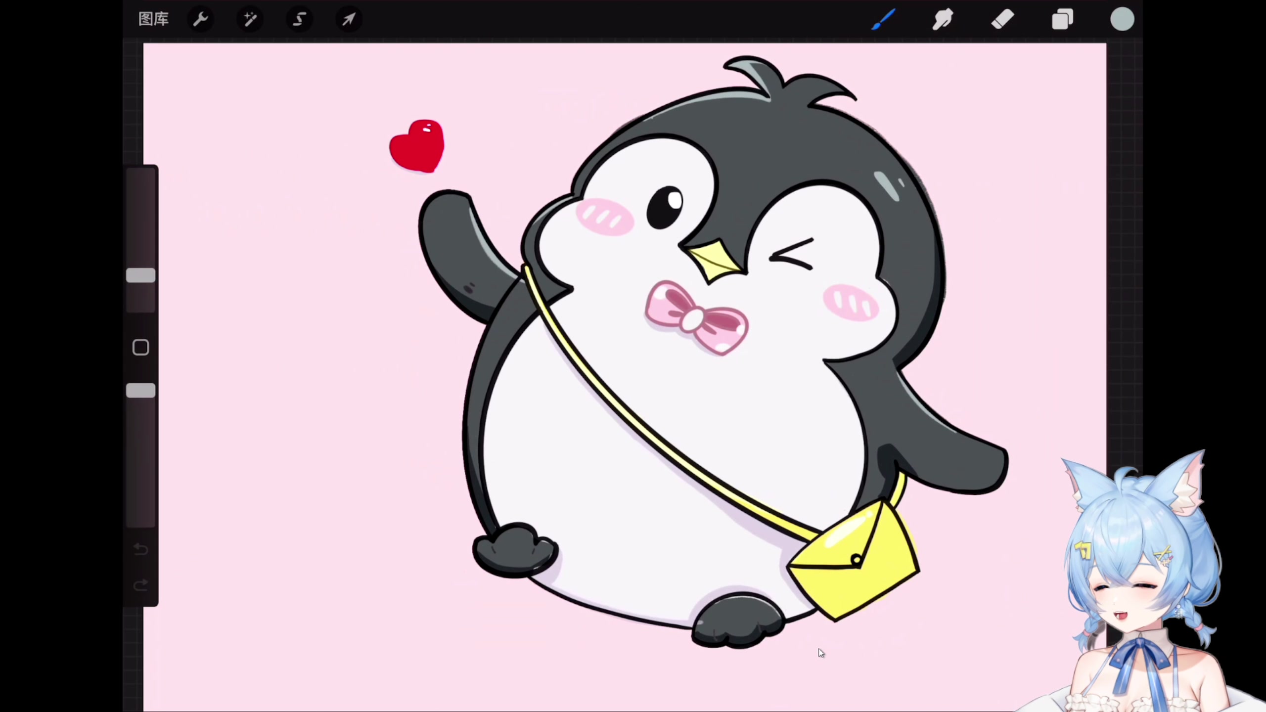 【2023-11-06 21点场】桃宫七七酱：⚡《第45话：画一只小企鹅！》