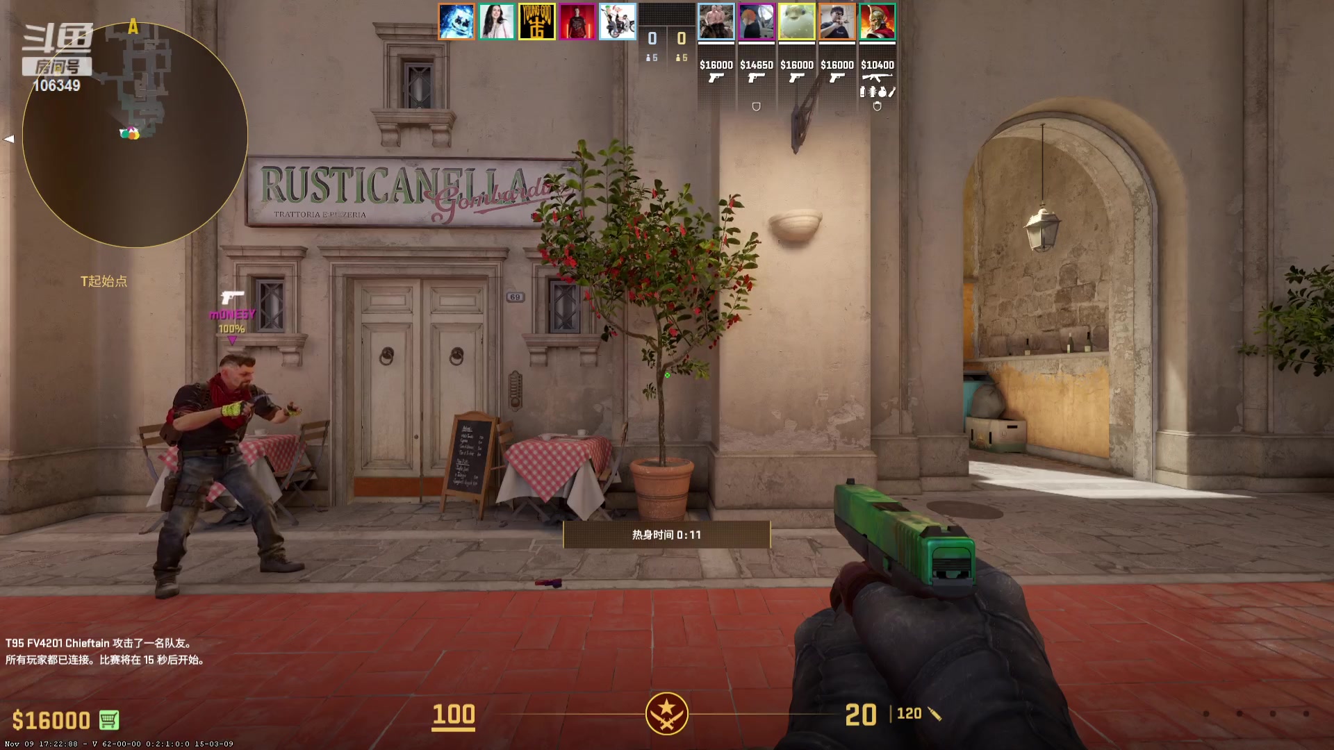 【2023-11-12 01点场】河豚Eric：已300小时（退游cf玩家）！