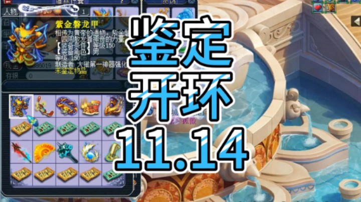 梦幻西游：鉴定开环11.14