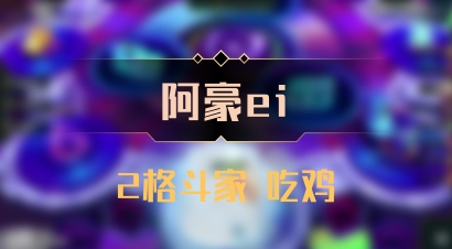 【阿豪ei】2格斗家 吃鸡