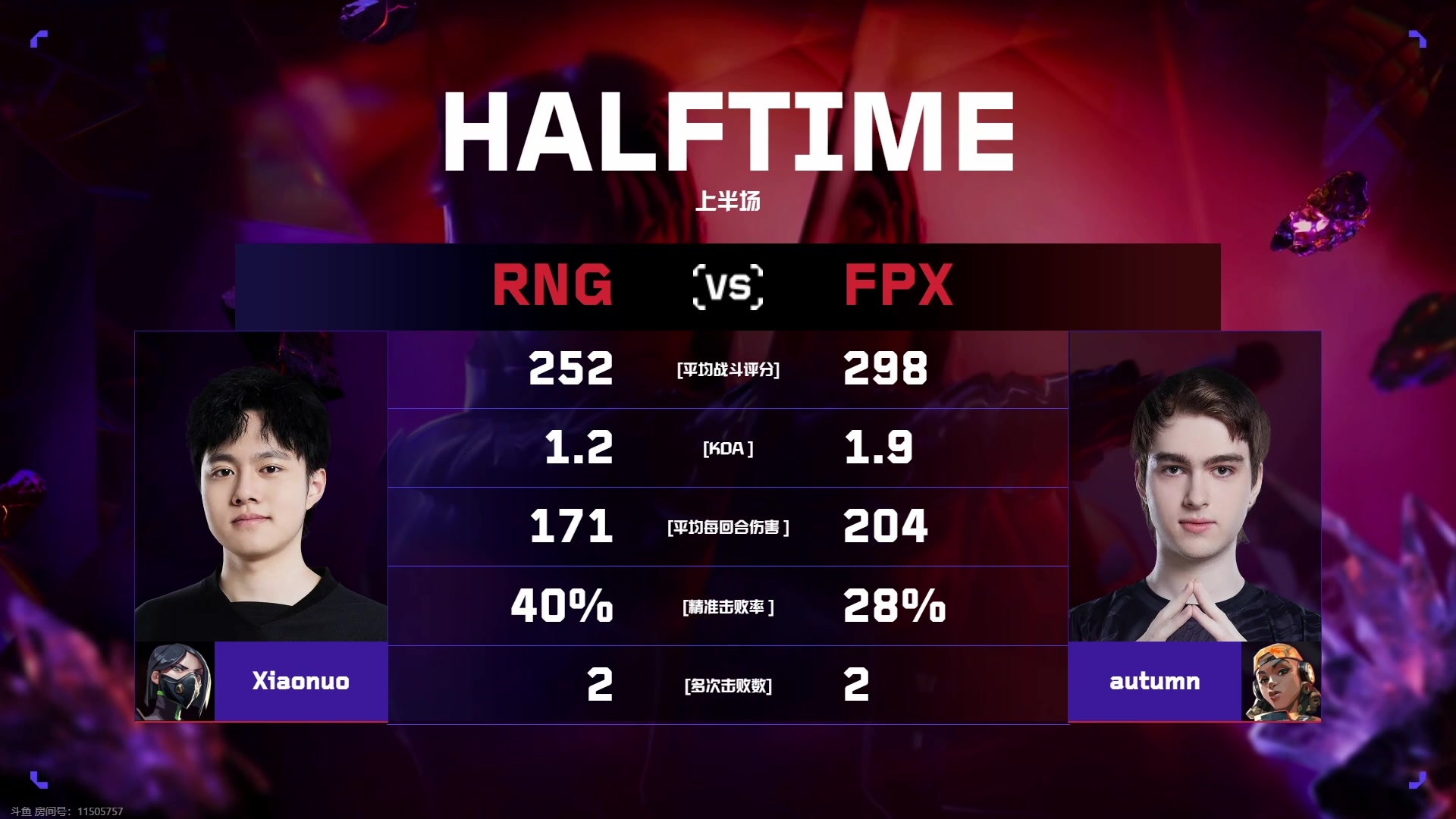 【2023-11-16 14点场】CSGO解说伟伟：FPX VS RNG BO3