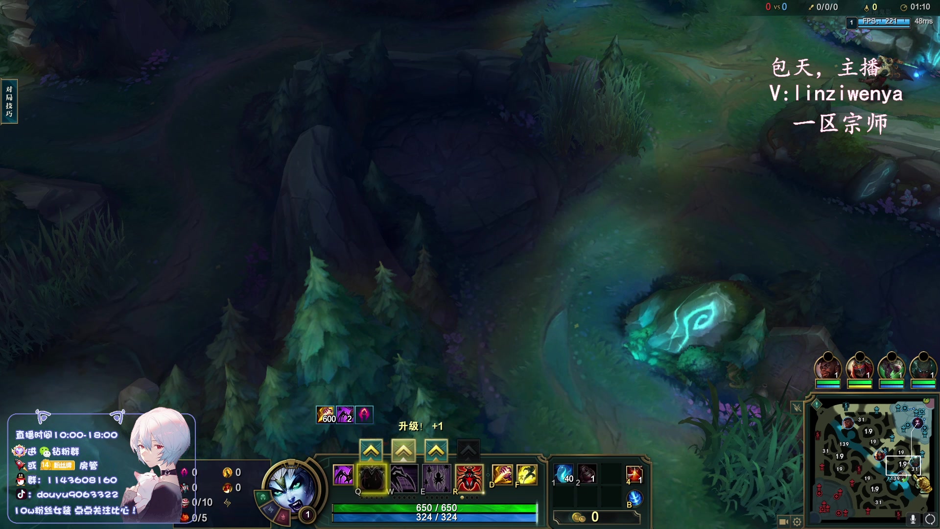 【2023-11-15 13点场】林子文i：峡谷第一，高分段打野教学！！！