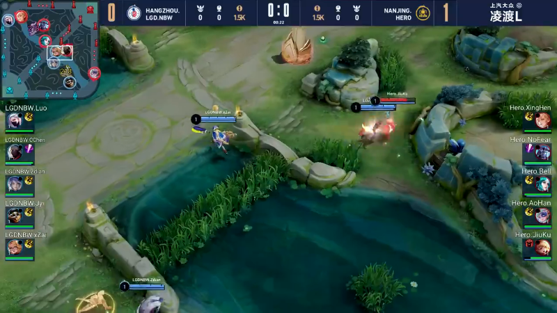中国杭州LGD.NBW VS 中国南京Hero久竞第2局-世界冠军杯常规赛