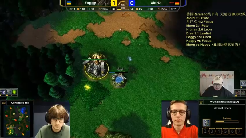 【TED出品】Raraland线下赛 4 Foggy vs Xlord 四两拨千斤