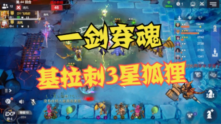 基拉6刺3星狐狸  VS  TB虫，一剑穿魂！