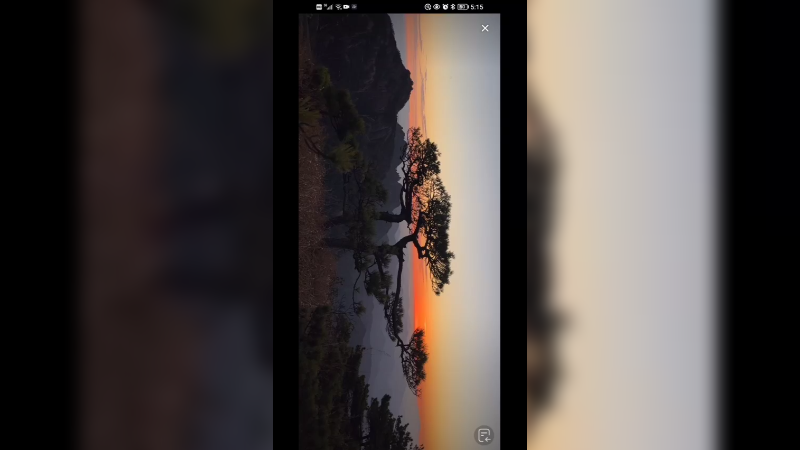 在黄山看日落真是美不胜收