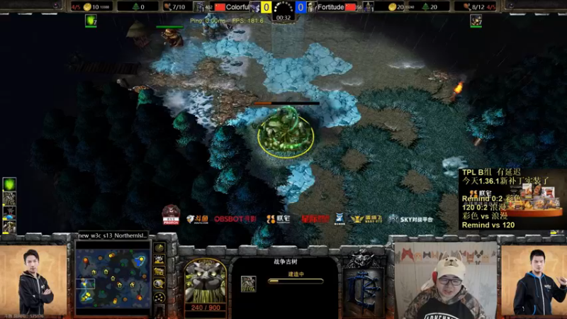 【TED出品】TPL B组胜决 彩色 vs 浪漫 新版WD1转7