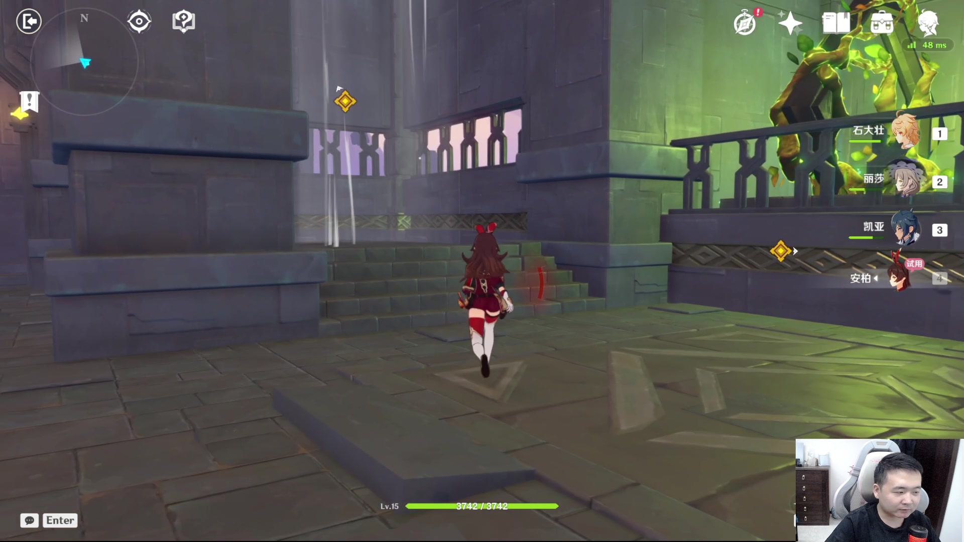 【2023-11-22 00点场】石大壮zz：目标高难胡一把亚瑟王。