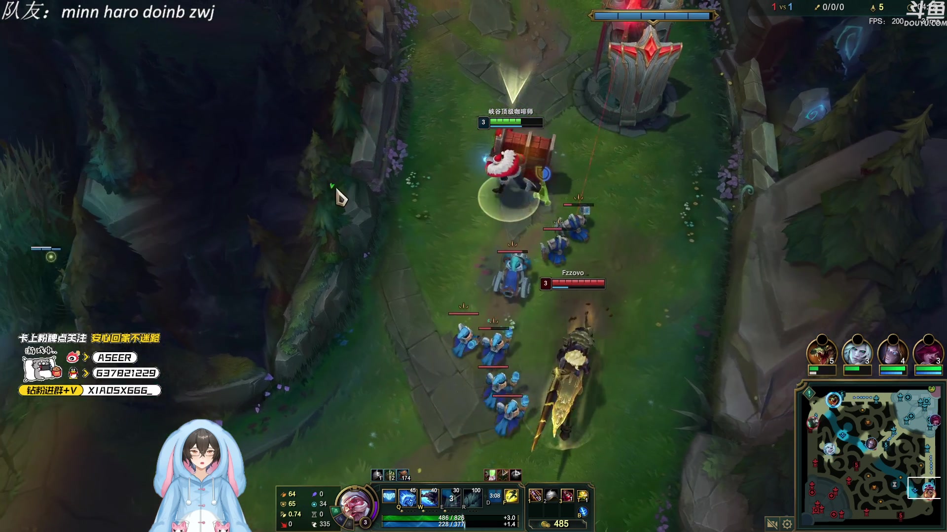 【2023-11-22 22点场】预言家lol：跟王纪超训练赛L！！