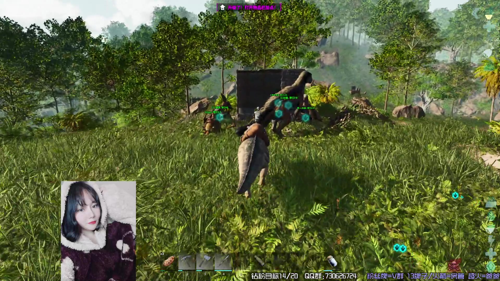 【2023-11-23 05点场】东方不败Athena：方舟恐龙，喵~