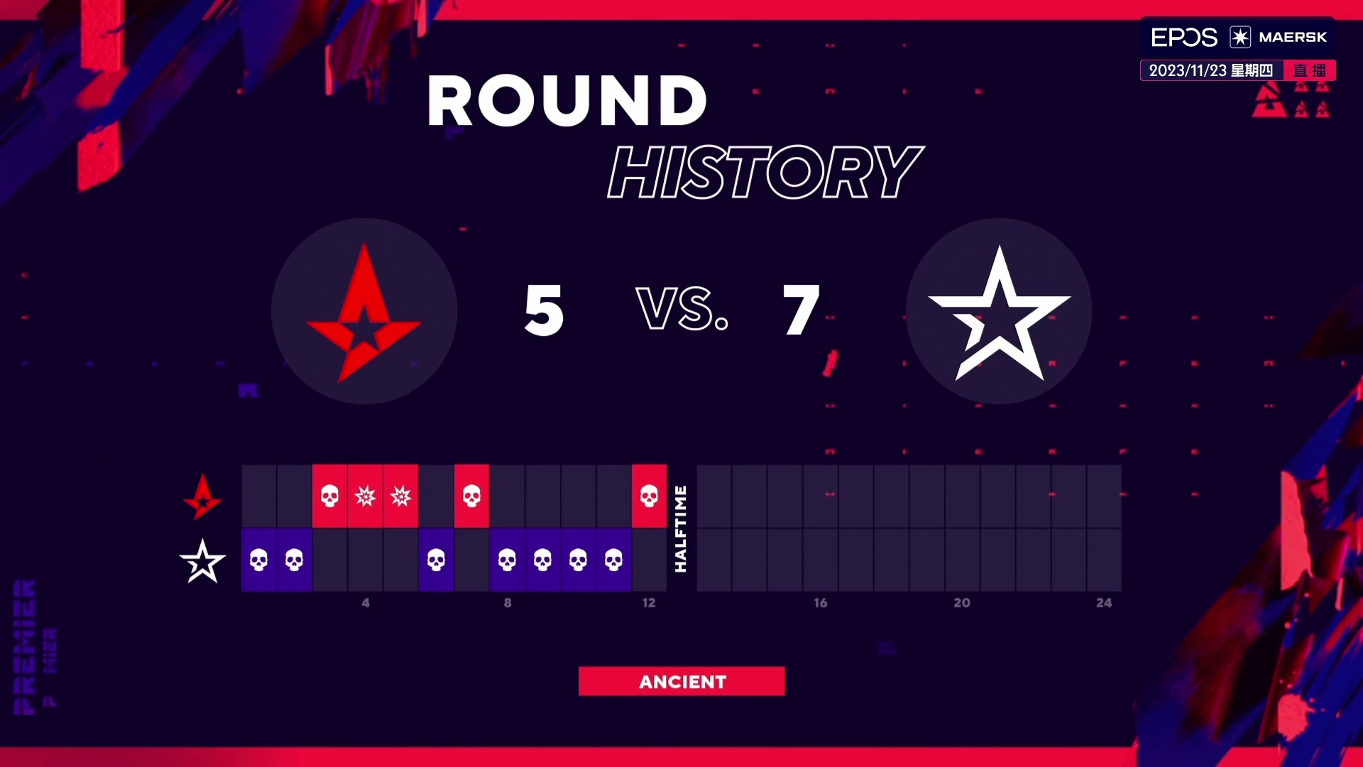 【2023-11-23 00点场】CSGO百岁三：BLAST秋决 A队 vs COL