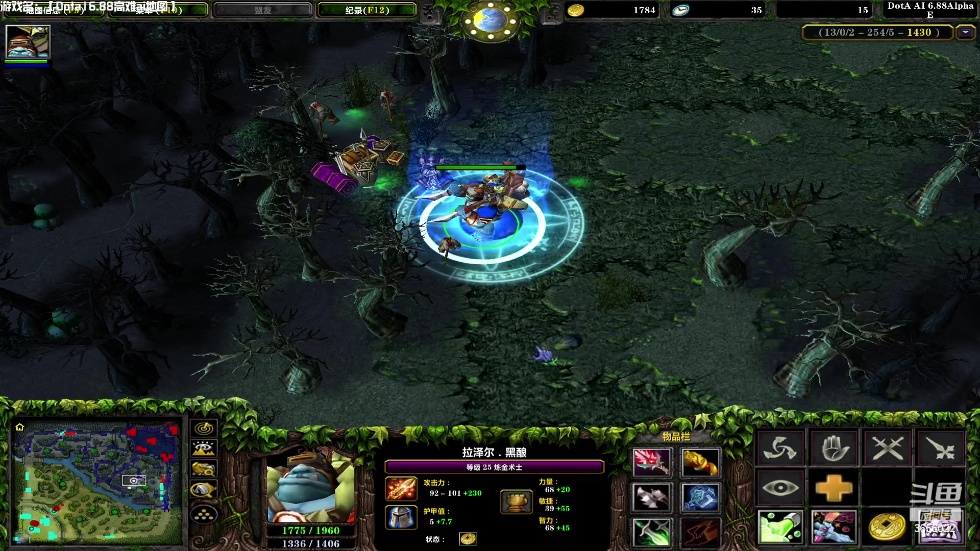 【2023-11-23 17点场】元気查克拉：【Dota1高难ai地图】查克拉の日常